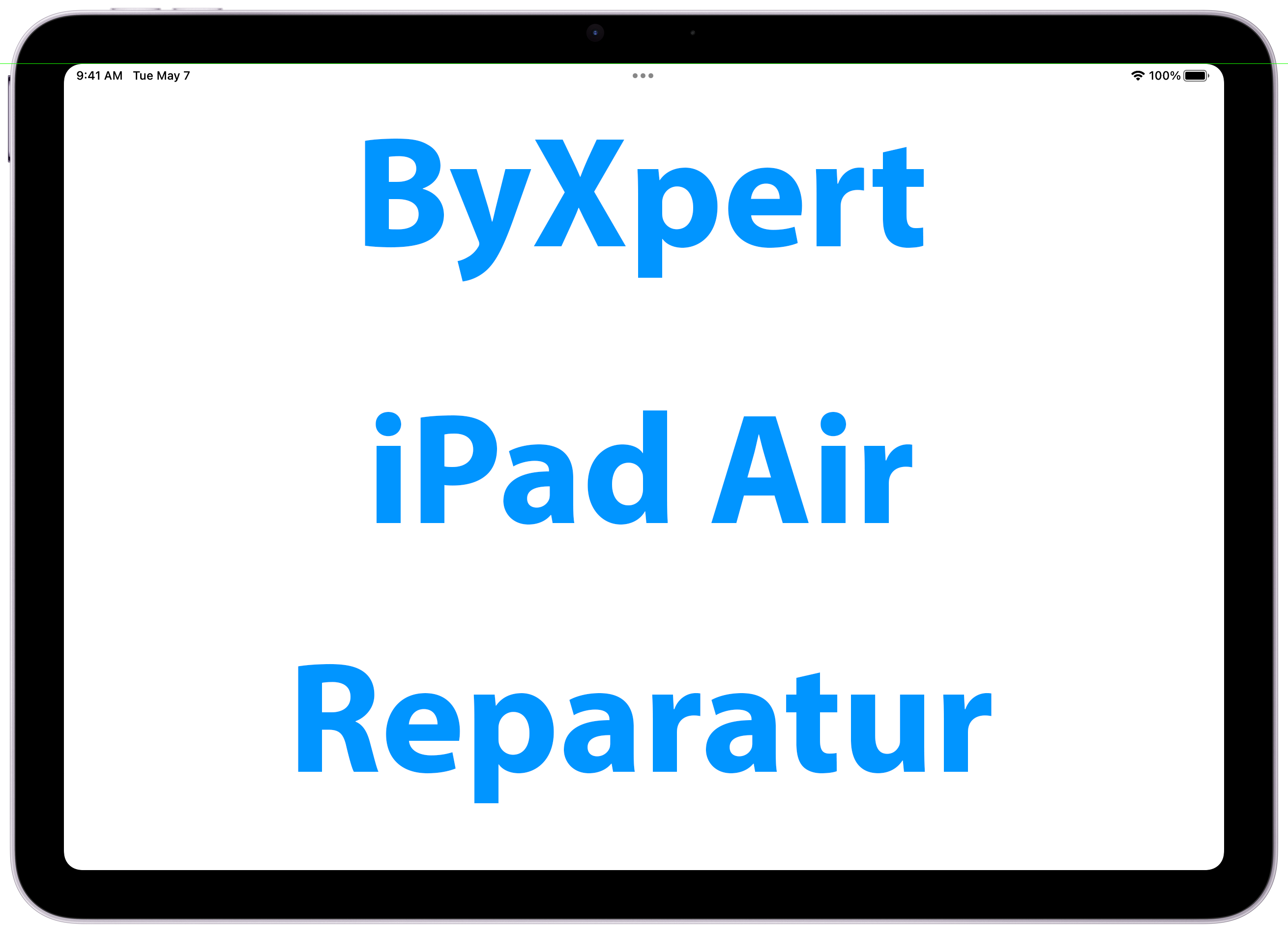 iPad Air Reparatur - ByXpert Bremen